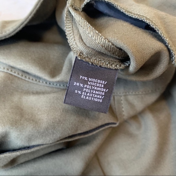 LAFAYETTE 148 olive green stretch pant leggings - Picture 5 of 5